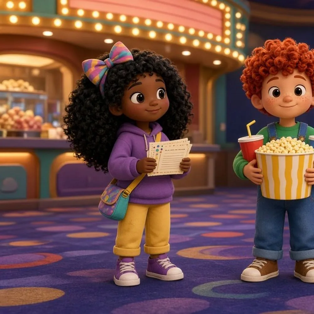 Cover of Maple Street: Movie Theater Day